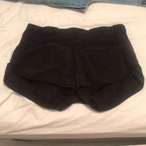 Lululemon speed shorts